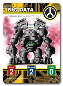 HACKED sample card