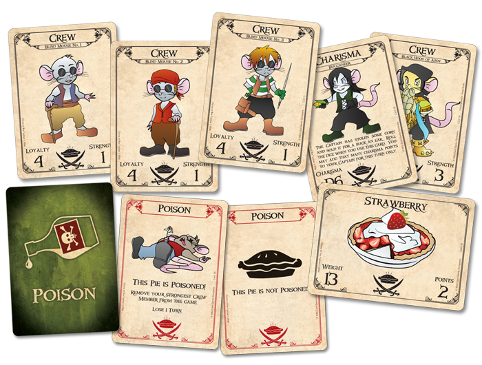 Pie Rats Cards
