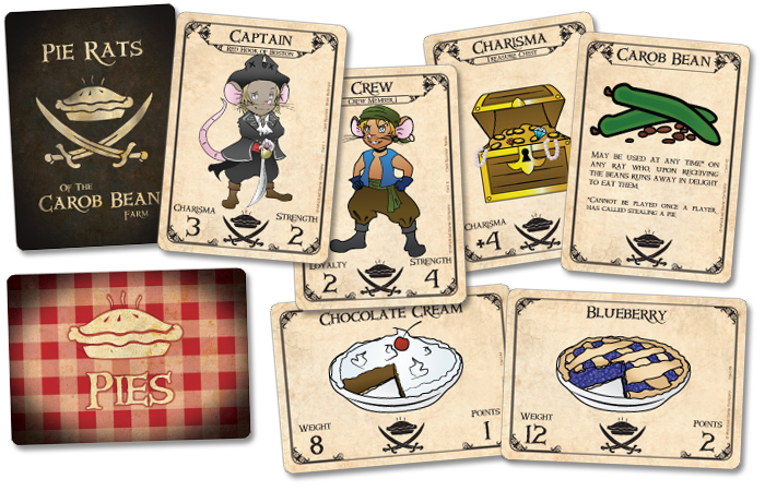 Pie Rats Cards