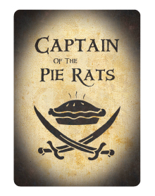 Captain Card - Back